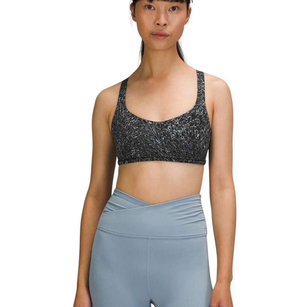 Lululemon Free to Be Bra Wild *Light Support, A/B Cup - Topography